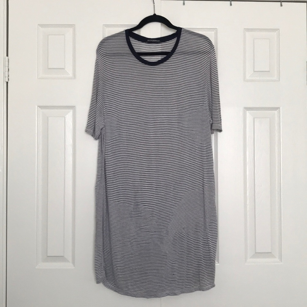 Brandy Melville Striped T-Shirt Dress